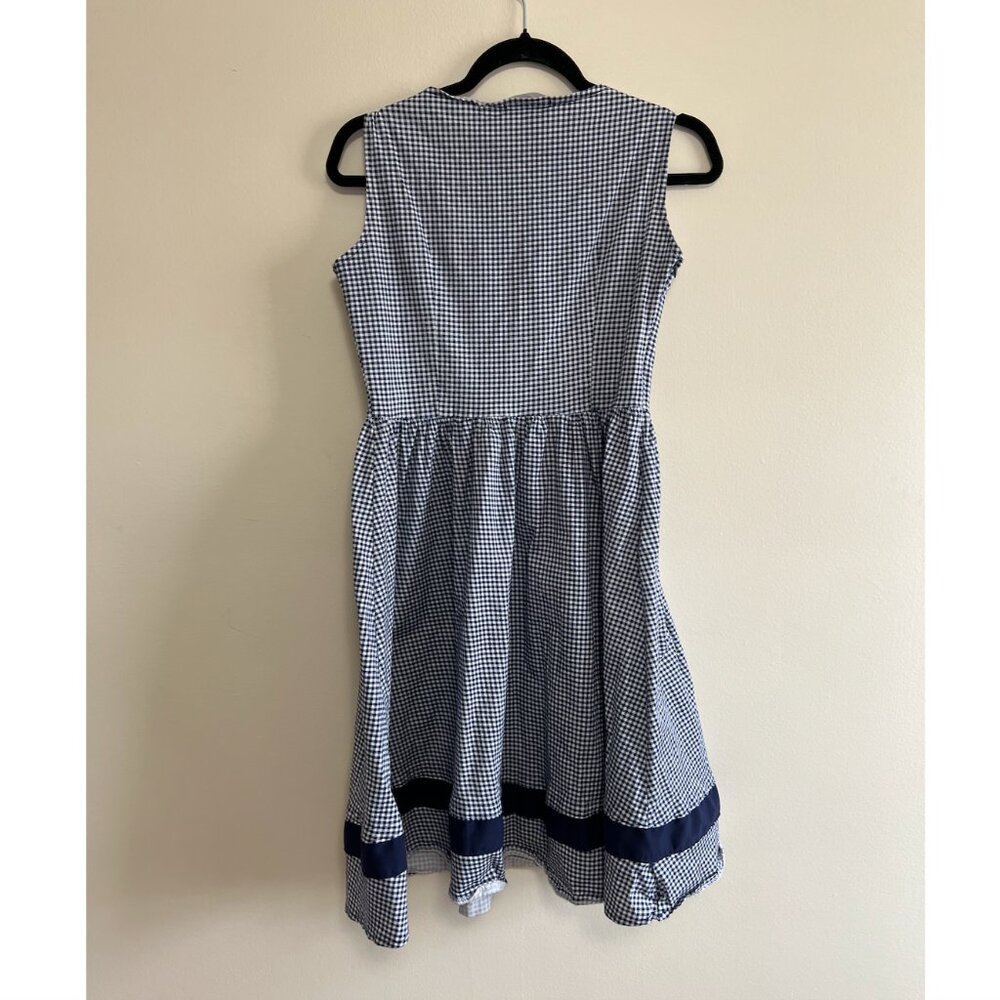 Blue and White Dress - Picture 4 of 4